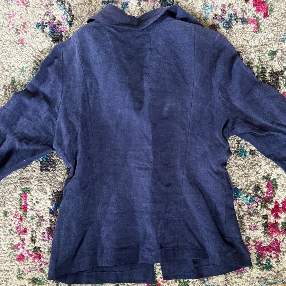 NEW DEADSTOCK VINTAGE ABE SERA LINEN SHACKET SHIRT JACKET